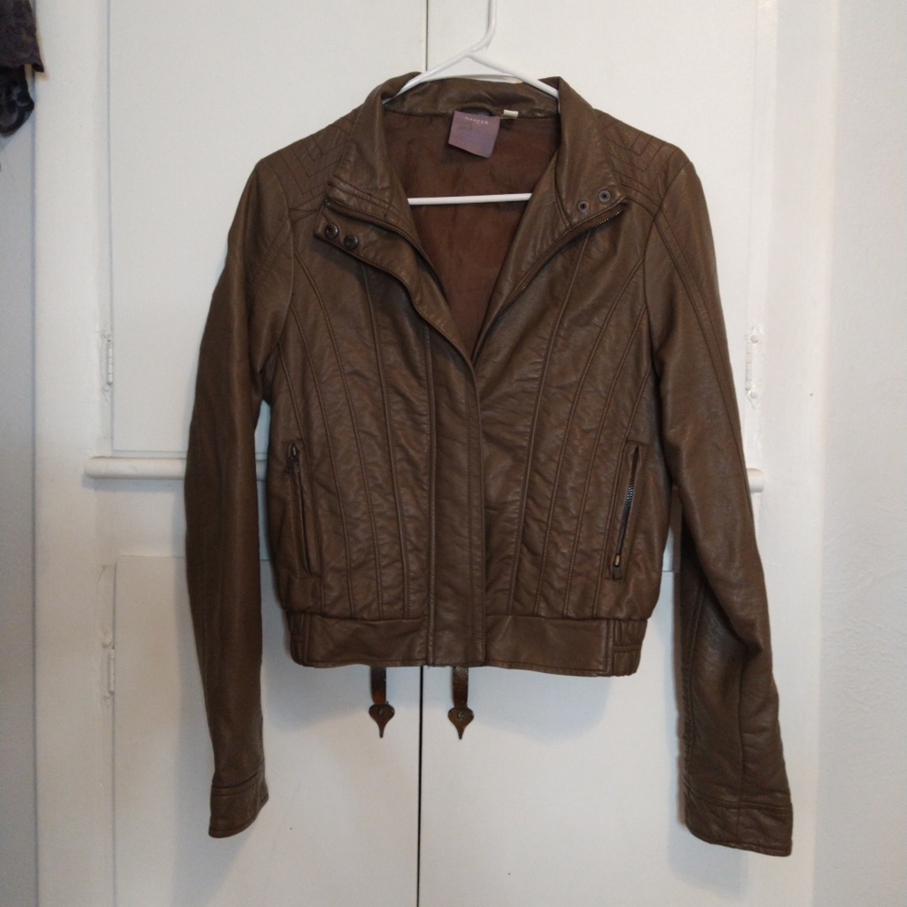 Leather jacket